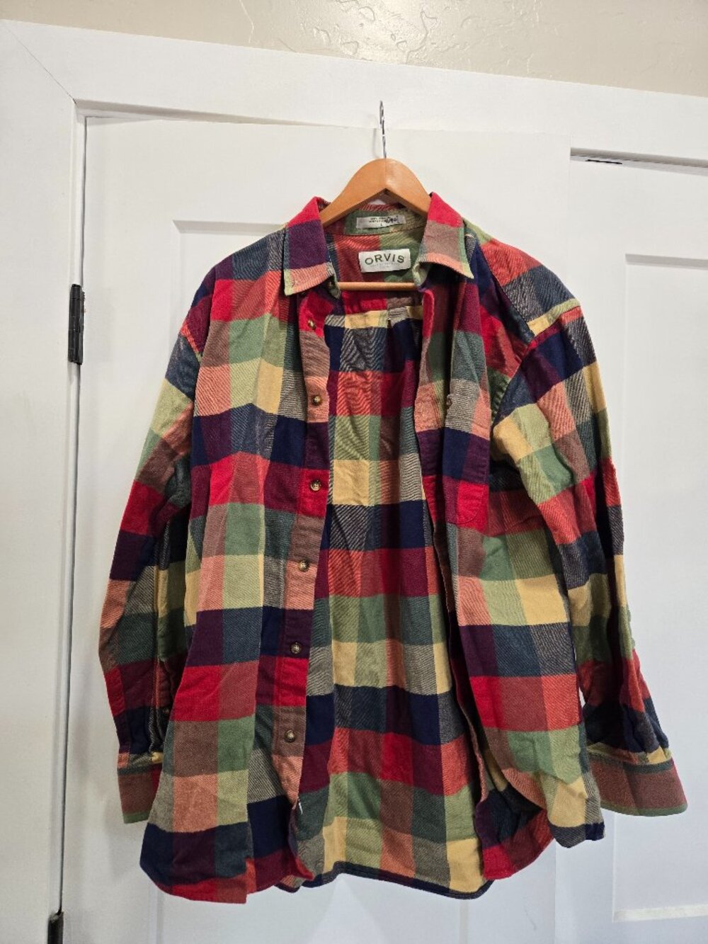 Orvis 100% Cotton Button Up